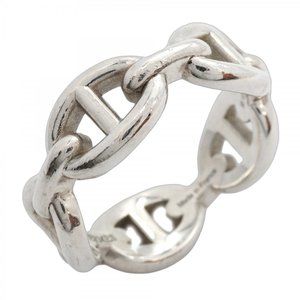 HERMES Silver Ring #55